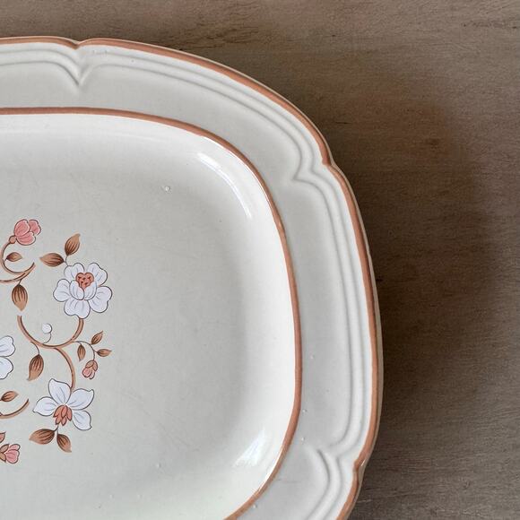 The Covington Edition Idlewild Vintage 12.5" Serving Platter Stoneware Japan - Picture 10 of 14